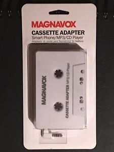 Philips Magnavox iPod, iPhone 6 Galaxy S6 iPod LG G4 Cassette MP3 CD adapter New