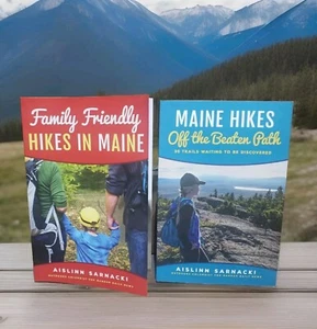 Aislinn Sarnacki - Maine Hiking Books Family Friendly & Off The Beaten Path VG - Imagen 1 de 15