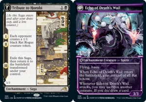 Tribute to Horobi // Echo of Death's Wail - Foil - Showcase - TCG - UNGRADED - Picture 1 of 1