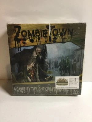 Zombie Town Horror Strategy Boardgame Twilight Creations Complete - Image 1 of 3