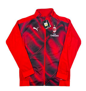 Puma X AC Milan Stadium Jacket Full Zip Track Jacket Dry Cell Size Mens M NWT