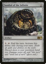 1x FOIL Sundial of the Infinite M12 #218 Magic 2012 MTG English NM/Unplay R card