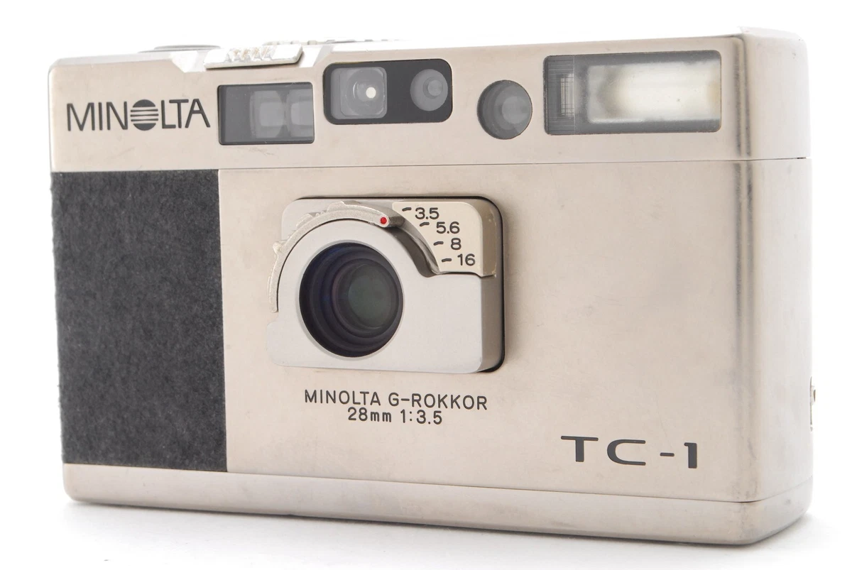 MINOLTA TC-1 フィルムカメラ John Lennonサイン入り MINOLTA TC-1 フィルムカメラ John Lennonサイン入り MINOLTA TC-1