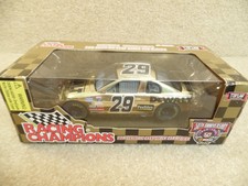 1998 Racing Champions 1:24 Gold NASCAR Hermie Sadler DeWalt Chevy Monte Carlo b