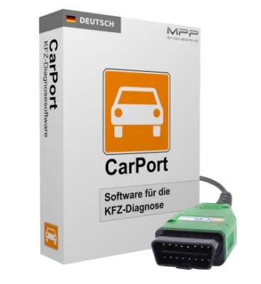 CarPort Pro-Edition CAN KKL OBD2 Software + CP-Compact Interface für V.A.G. - Bild 1 von 4