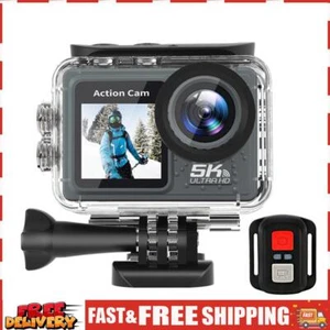5K 4K 60FPS Sports DV Cam Anti-shake WIFI 170° Wide Angle with Remote Control SN - Bild 1 von 12