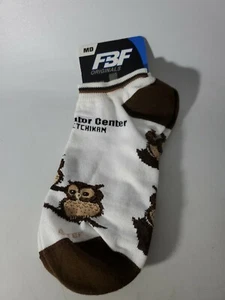 Alaska Raptor Center Print Socks Size Medium 5-10 Comfy NO SHOW  - Picture 1 of 4