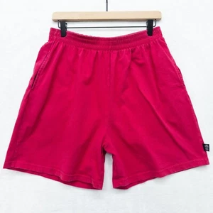 Vintage 1998 MGM Grand Magenta Cotton Elastic Shorts Size XL - Picture 1 of 6
