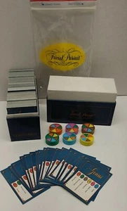 Trivial Pursuit Master Game Genus 1 Edition 1981 2 Decks Ersatzkarten Torten - Bild 1 von 11