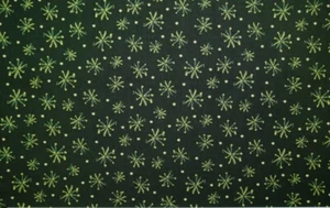 Maywood Studio All The Trimmings stars green By the 1/4 yard cotton fabric - Picture 1 of 2