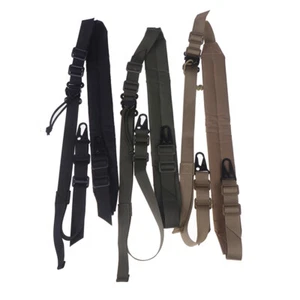 Hunting Quick Adjustable Strap Shooting 2 Points Combat Shooting Equipment - Picture 1 of 14