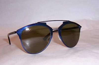 NEW CHRISTIAN DIOR REFLECTED/S M2X-A6 BLUE/BROWN SUNGLASSES AUTHENTIC - Image 1 of 4