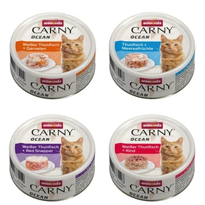 Animonda Cat Dose Carny Ocean Thunfisch+verschieden Sorten 12x80 g