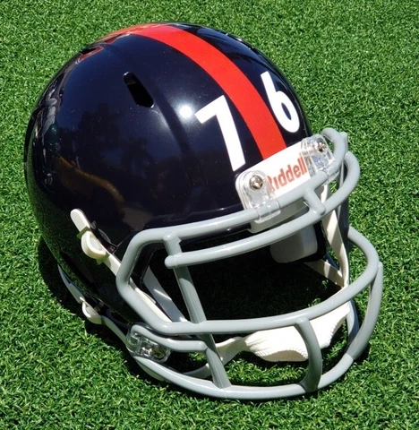 NEW YORK GIANTS 1957-63 TRIBUTE THROWBACK FOOTBALL MINI HELMET +VISOR OPTION Cover