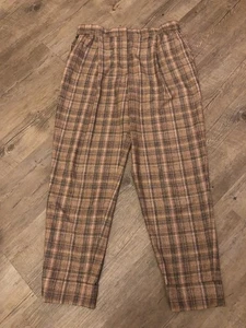 ,,MASSIMO DUTTI“ Wollhose.Gr.42.Beige/Muster..Maße! - Bild 1 von 18