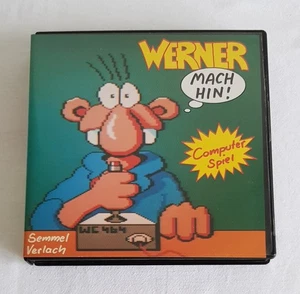 (23) Semmel Verlach Commodore 64/128 Spiel **Werner mach hin** Diskette 1986 - Bild 1 von 6