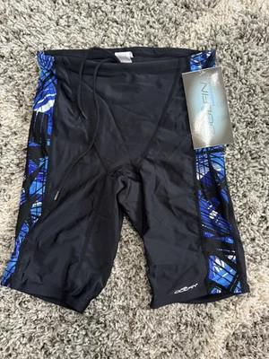 Traje de baño Reliance XtraSleek Eco azul torrent Jammer para hombre talla 32 Foto 1 de 4