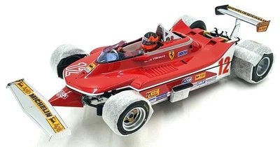 Exoto 1/18 Scale Diecast 97073 - Ferrari 312 T4 G.Villeneuve #12 - Red - Image 1 of 4