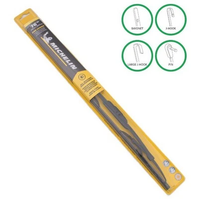 Michelin Pro Series Conventional 16" 06416 All-Weather Wiper Blade Steel Frame - Image 1 of 4