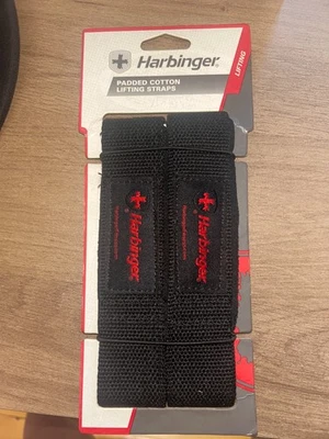 Correas acolchadas para levantamiento de pesas Harbinger Foto 1 de 2