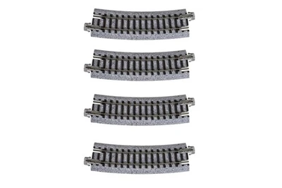 KATO N Gauge Curved Track R315-15° (4 Tracks) 20-121 Model Railroad Supplies - Image 1 of 4