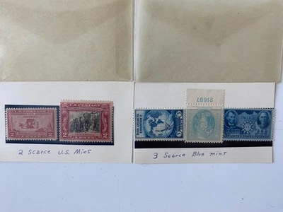 Scarce US Mint Stamps Lot of 5 - Image 1 of 3
