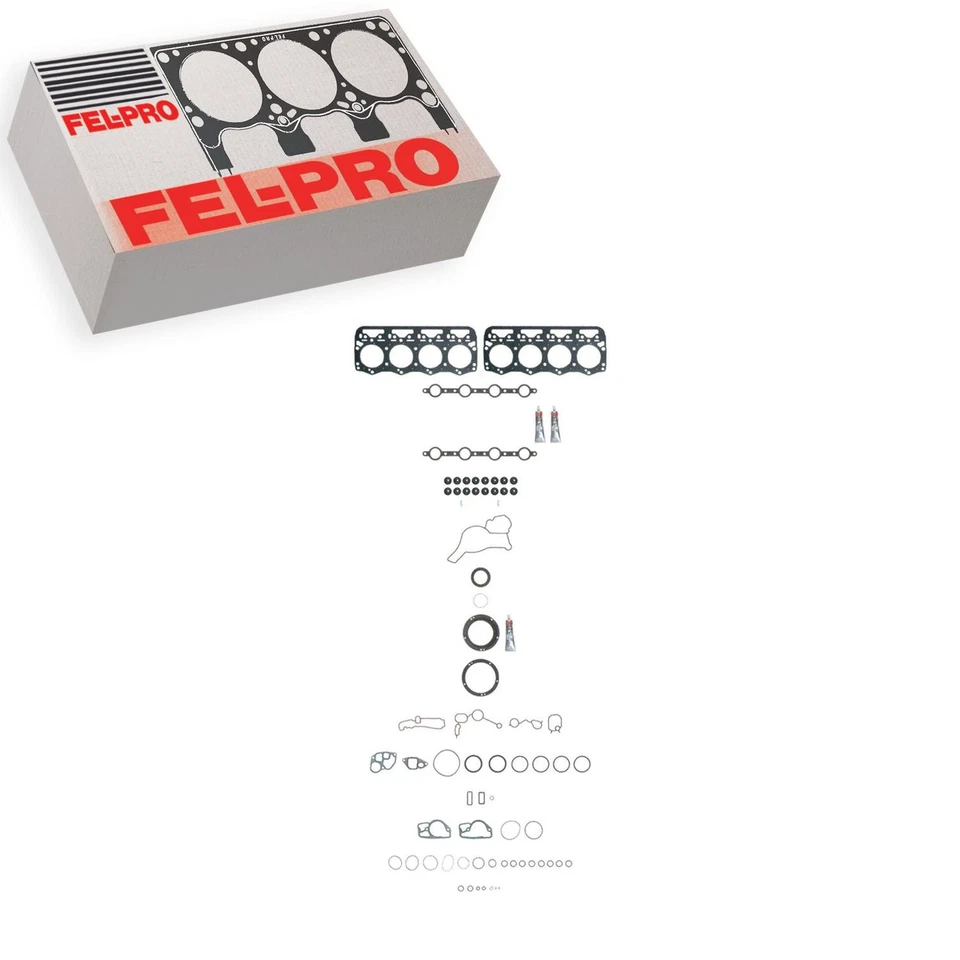 Conjunto de junta de motor Fel-Pro para 1995-1999 Ford E-350 Econoline Club Wagon 7.3L V8 - Imagem 1 de 1