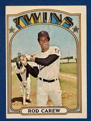 1972 Topps #695 Rod Carew High Number Minnesota Twins Foto 1 de 2