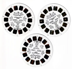 Viewmaster Reels 3 Disney Bambi "Winter in the Forest" "The Great Prince" Loose - Picture 1 of 1