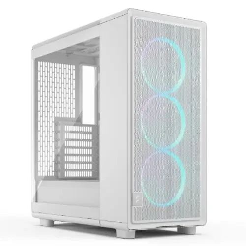 Fractal Design Epoch (White RGB TG Clear) Case w/ Clear Window, ATX, 3x Momentum - Image 1 of 1