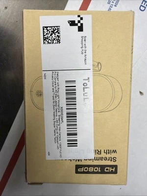 Webcam ToLuLu 1080P Full HD con luce ad anello, microfono, cover privacy e treppiede - Immagine 1 di 2