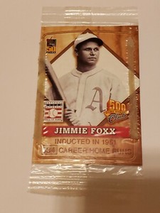 Jimmie Foxx / Reggie Jackson Baseball Trading Card 2001 Topps Post Cereal Sealed
