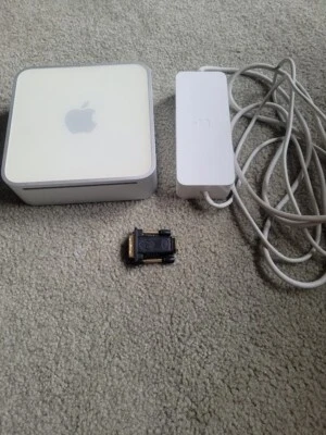 Apple Mac mini G4 1.42GHz 512MB RAM 80GB HDD A1103 – Boots to OS, Includes Power - Image 1 of 4