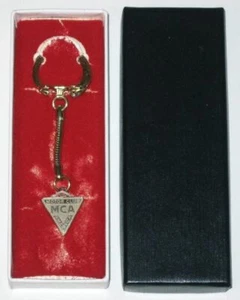 Vintage MOTOR CLUB of America (MCA) Keychain / Key Ring! Unused in Original Box! - Picture 1 of 2