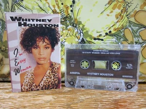 Whitney Houston - I'm Every Woman - Cassette Tape Single VTG R&B Hip Hop 90's  - Picture 1 of 7