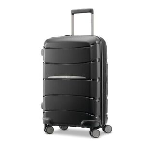 $380 Samsonite Outline Pro 21" Hard-side Carry On Spinner Luggage Black TSA