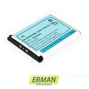 BATTERIA COMPATIBILE PER SONY ERICSSON W890 V640 V800 W205 W300 W302 - 850mAh - Foto 1 di 1