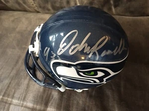 JOHN RANDLE Signed Auto Mini Helmet Seattle Seahawks Minnesota Vikings HOF NFL - Picture 1 of 6