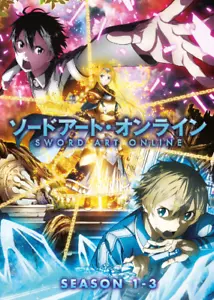 ANIME DVD Sword Art Online Season 1 2 3 ENGLISH DUBBED - Foto 1 di 3