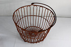 Vintage Fruit Basket Wire Basket Farm Fresh Basket #5 Farmhouse Decor Metal