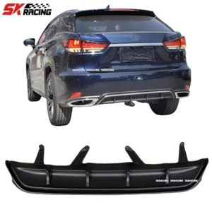For 2020-2022 Lexus RX350 450h ABS Unpainted Rear Bumper Lip Diffuser Bodykit - Picture 1 of 12