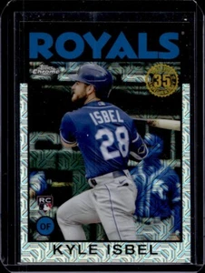 Kyle Isbel 2021 Topps Chrome Silver Packs - 1986 - Kansas City Royals - Picture 1 of 2