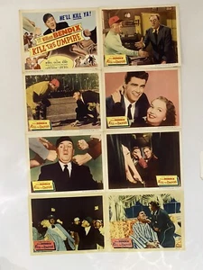 Kill the Umpire 1950 Vintage Lobby Card Set with William Bendix & Una Merkel - Bild 1 von 9