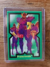 1991 X-Force Trading Cards in Topload Card Holder #75 Protectorate