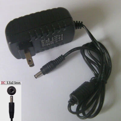 Hot AC Power Adapter 12V DC Supply 2A Regulated Wall Wart Charger 5.5mmx2.5mm - Image 1 of 4