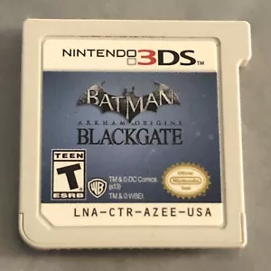 Batman: Arkham Origins Blackgate 3DS - Cartridge Only - Tested & Works - Picture 1 of 4