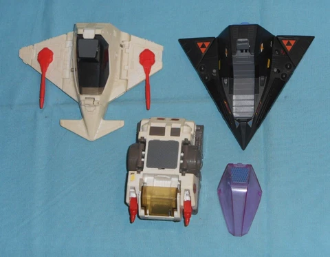 vintage Coleco STARCOM VEHICLES PARTS LOT Cover