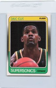 1988/89 Fleer #107 Dale Ellis Sonics NM *1823