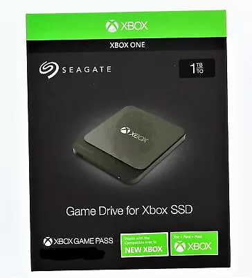SEAGATE Game Drive For Xbox SSD 1TB - Image 1 of 3