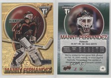 2000-01 Pacific Private Stock Titanium Gold /99 Manny Fernandez #45